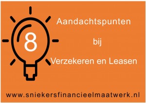 leaseauto verzekeren