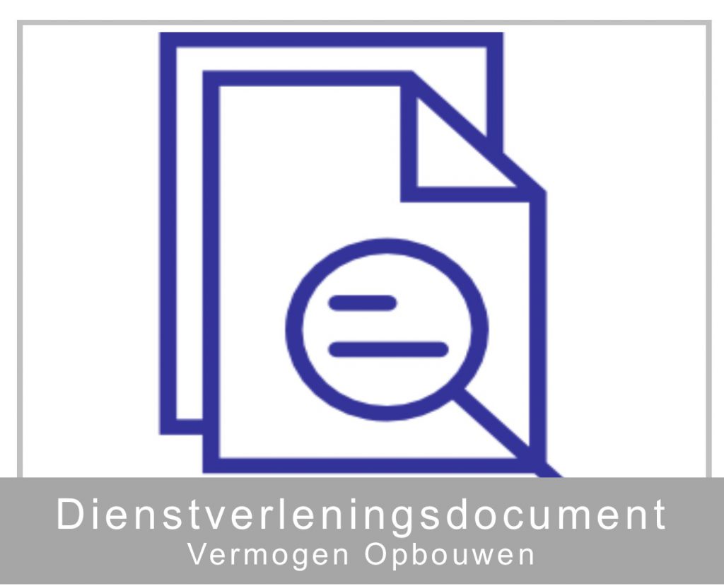 Dienstverleningsdocument vermogen opbouwen