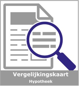 Vergelijkingskaart Hypotheek afsluiten